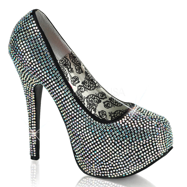 TEEZE-06R Plateau Pumps - Bunt schillernd von Bordello