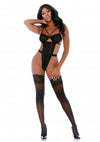 Teddy im lustvollen Leo-Look - Schwarz_85078.jpg