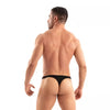 Herren String Schwarz - Weicher Stretch-Baumwollkomfort, Perfekte Passform | TOF Paris