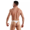 Herren Tanga - Weicher Stretch-Baumwollmix mit Logo-Bund, Weiß | TOF Paris