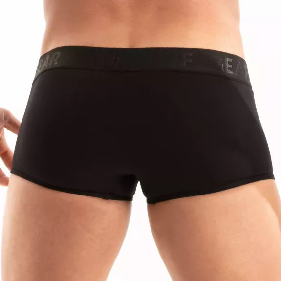 Boxershorts mit edlem Satinbund - weich & komfortabel, Schwarz | TOF Paris