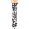 ADORE-1002DP Plateau Stiefeletten Dollar-Print von Pleaser – Ansicht 4