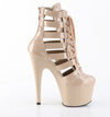 ADORE-1013MST Plateau Stiefelette Beige | Pleaser