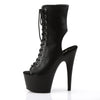 ADORE-1016 Plateau Stiefeletten Schwarz von Pleaser – Ansicht 3