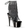 ADORE-1017RSF Plateau Stiefeletten Schwarz von Pleaser