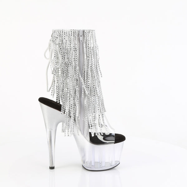 ADORE-1017RSFT Plateau Stiefeletten Transparent von Pleaser – Ansicht 5