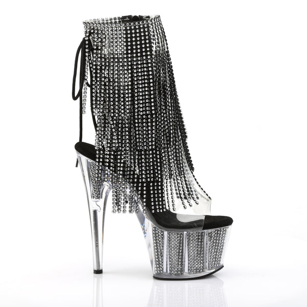 ADORE-1017SRS Plateau Stiefeletten Schwarz von Pleaser – Ansicht 5