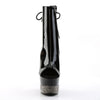 ADORE-1018-3 Plateau Stiefeletten Lack Schwarz von Pleaser – Ansicht 2