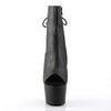 ADORE-1018 Plateau Stiefeletten Schwarz Matt von Pleaser – Ansicht 2