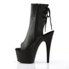 ADORE-1018 Plateau Stiefeletten Schwarz Matt von Pleaser – Ansicht 3