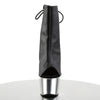 ADORE-1018 Plateau Stiefeletten - Schwarz Chrom von Pleaser – Ansicht 2