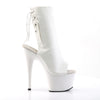 ADORE-1018 Plateau Stiefeletten Weiß von Pleaser – Ansicht 5