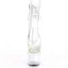 ADORE-1018C Plateau Stiefeletten Transparent von Pleaser – Ansicht 2