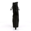 ADORE-1018FS Plateau Stiefeletten - Schwarz von Pleaser – Ansicht 4