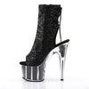 ADORE-1018G Plateau Stiefeletten - Schwarz von Pleaser – Ansicht 3