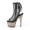 ADORE-1018MSHT Plateau Stiefeletten - Schwarz Mesh von Pleaser – Ansicht 3