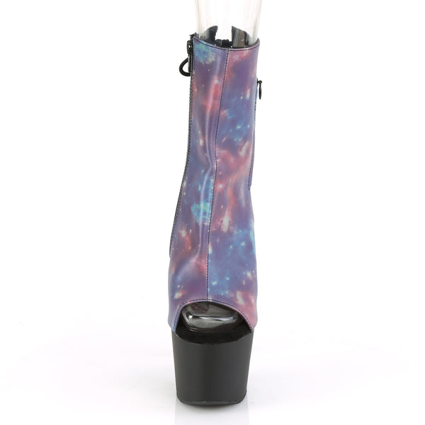 ADORE-1018REFL Plateau Stiefeletten Galaxy von Pleaser – Ansicht 2