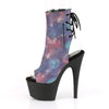 ADORE-1018REFL Plateau Stiefeletten Galaxy von Pleaser – Ansicht 3