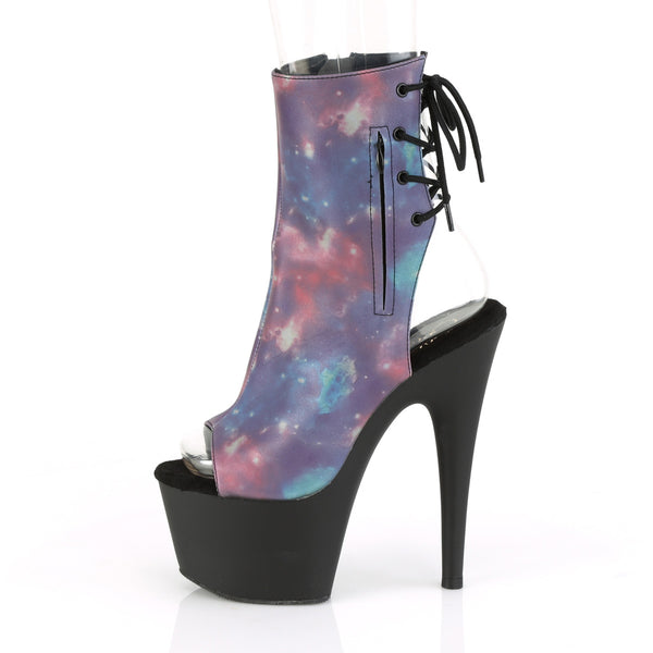 ADORE-1018REFL Plateau Stiefeletten Galaxy von Pleaser – Ansicht 3