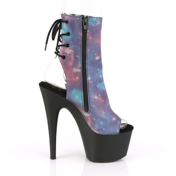 ADORE-1018REFL Plateau Stiefeletten Galaxy von Pleaser – Ansicht 5