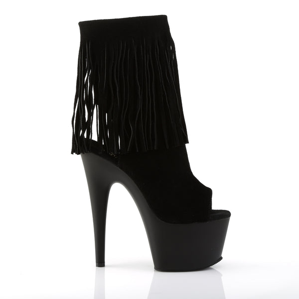 ADORE-1019 Plateau Stiefeletten - Schwarz von Pleaser