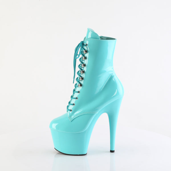 ADORE-1020 Plateau Stiefelette Türkis von Pleaser – Ansicht 3