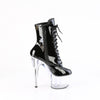 ADORE-1020 - Plateau Stiefeletten - Schwarz/Transparent von Pleaser – Ansicht 5