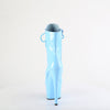 ADORE-1020 - Plateau Stiefeletten - Blau von Pleaser – Ansicht 4