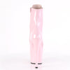 ADORE-1020 Plateau Stiefeletten Lack Baby Pink von Pleaser – Ansicht 4