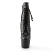 ADORE-1020 Plateau Stiefeletten Matt Schwarz von Pleaser – Ansicht 3