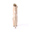 ADORE-1020 Plateau Stiefeletten Lack Nude von Pleaser – Ansicht 4