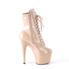 ADORE-1020 Plateau Stiefeletten Lack Nude von Pleaser – Ansicht 5