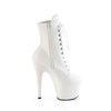 ADORE-1020 Plateau Stiefeletten Weiss Matt von Pleaser – Ansicht 5