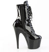 ADORE-1020BLG Plateau Stiefeletten Schwarz Lack von Pleaser – Ansicht 5