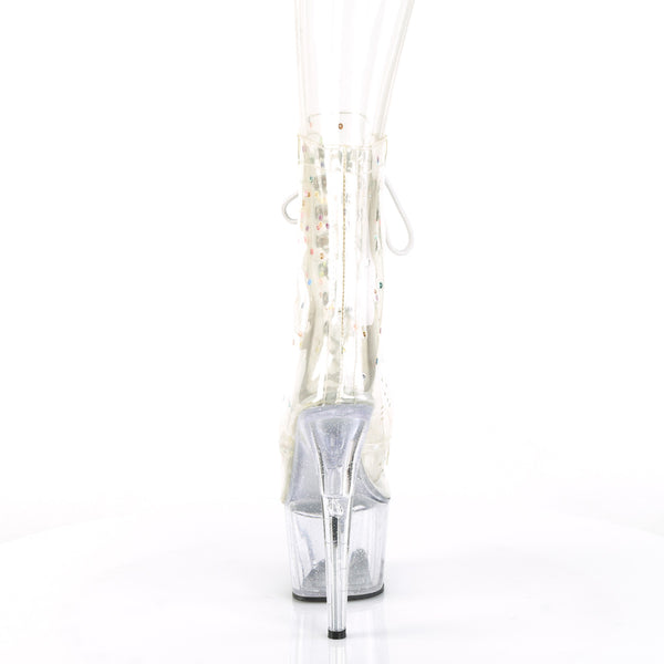 ADORE-1020C-2 Plateau Stiefel - Transparent von Pleaser – Ansicht 4