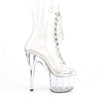 ADORE-1020C Plateau Stiefeletten Transparent von Pleaser – Ansicht 5