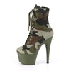ADORE-1020CAMO Plateau Stiefeletten Camouflage von Pleaser – Ansicht 3