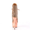 ADORE-1020CHRS Plateau Stiefel - Glitzersteine Roségold von Pleaser – Ansicht 4
