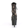 ADORE-1020CM Plateau Stiefeletten - Camouflage/Schwarz von Pleaser – Ansicht 4