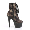 ADORE-1020CM Plateau Stiefeletten - Camouflage/Schwarz von Pleaser – Ansicht 5