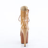 ADORE-1020DC - Plateau Stiefeletten - Braunbeige/Schoko von Pleaser – Ansicht 4