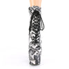 ADORE-1020DP Plateau Stiefeletten - Dollar Print von Pleaser – Ansicht 2
