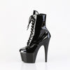 ADORE-1020ESC - Plateau Stiefeletten - Schwarz Lack von Pleaser – Ansicht 3