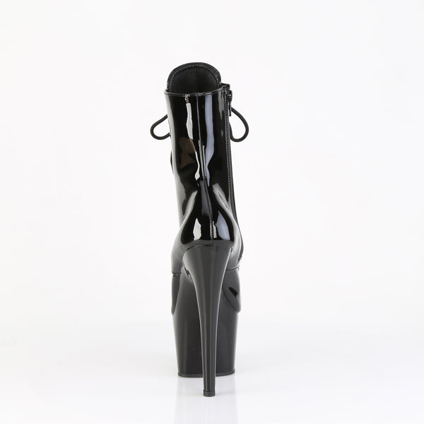 ADORE-1020ESC - Plateau Stiefeletten - Schwarz Lack von Pleaser – Ansicht 4