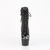 ADORE-1020ESC - Plateau Stiefeletten - Schwarz Matt von Pleaser – Ansicht 2
