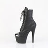 ADORE-1020ESC - Plateau Stiefeletten - Schwarz Matt von Pleaser – Ansicht 3