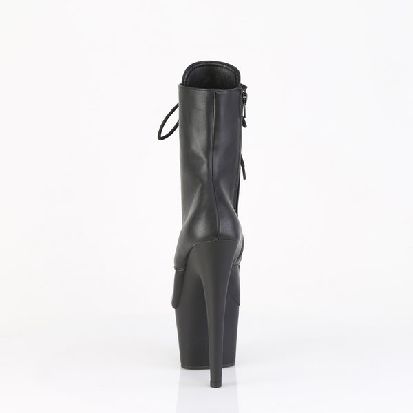 ADORE-1020ESC - Plateau Stiefeletten - Schwarz Matt von Pleaser – Ansicht 4