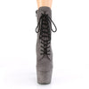 ADORE-1020FS Plateau Stiefeletten - Grau von Pleaser – Ansicht 2