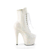 ADORE-1020GDLG Plateau Stiefeletten - Weiß UV von Pleaser – Ansicht 5
