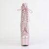 ADORE-1020GP Plateau Stiefeletten Rosa Glitzer von Pleaser – Ansicht 2
